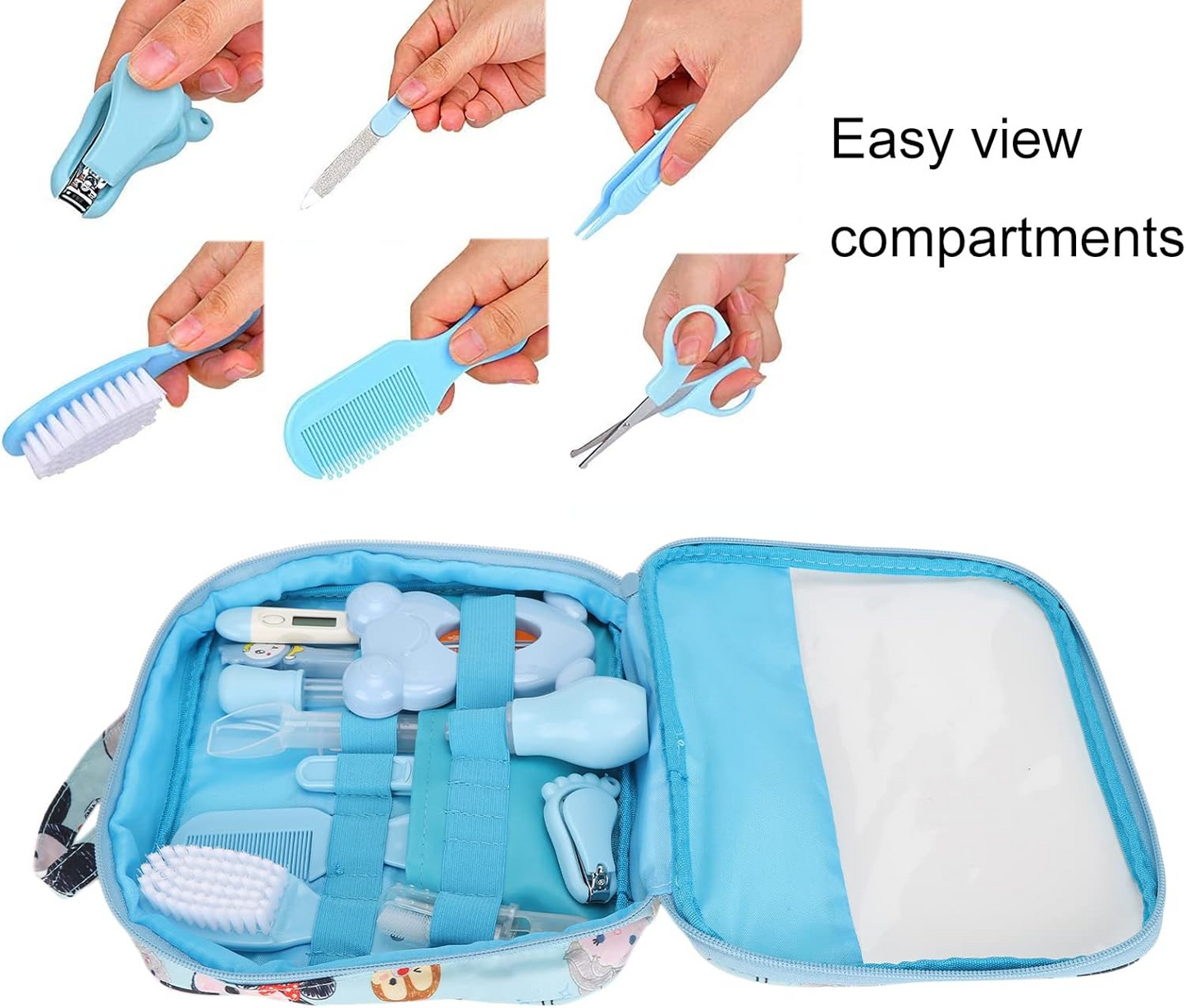 Newborn Baby Care Grooming Kit – 13-in-1 Essentials