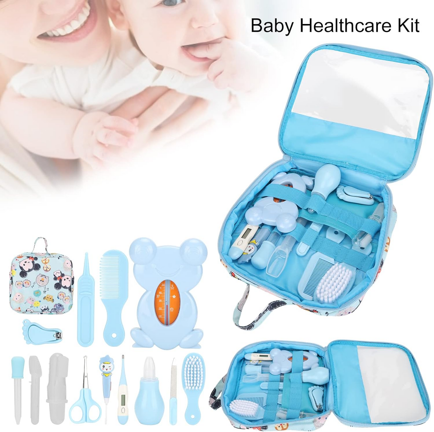 Newborn Baby Care Grooming Kit – 13-in-1 Essentials