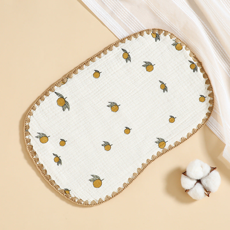 Soft Cotton Burp Cloth & Shoulder Pad for Babies (Multiple Designs)