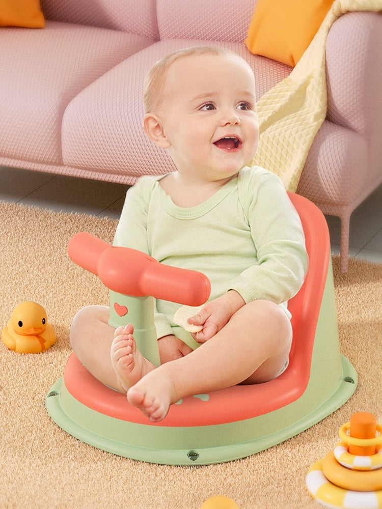 Non-Slip Baby Bath Seat – Comfortable & Secure for Toddlers
