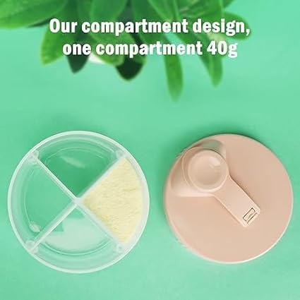 Baby Formula & Snack Box – 4 Compartments