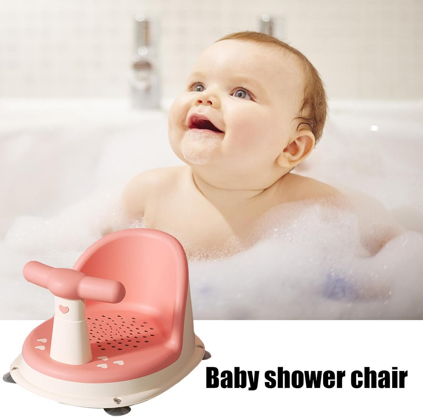 Non-Slip Baby Bath Seat – Comfortable & Secure for Toddlers