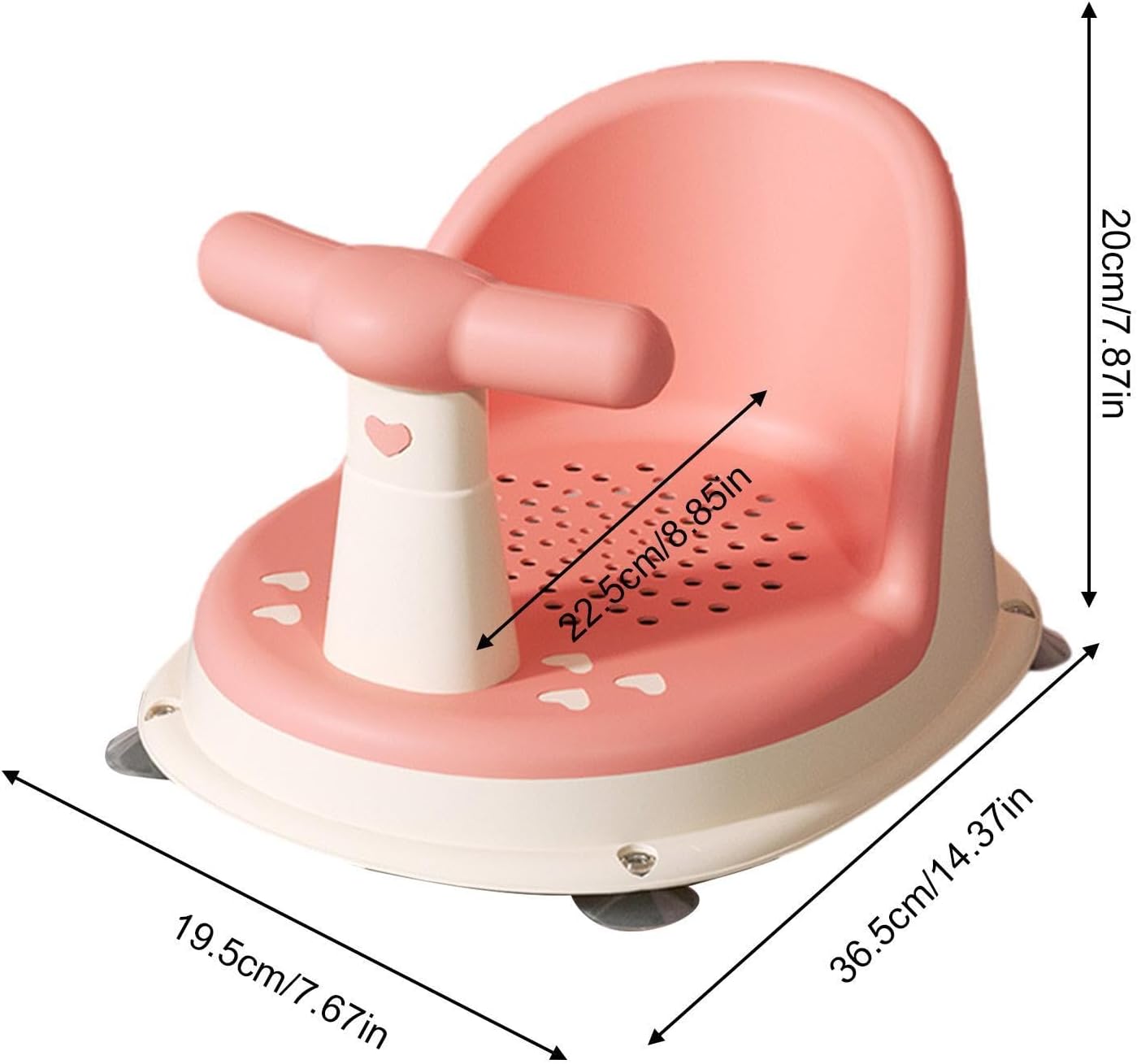 Non-Slip Baby Bath Seat – Comfortable & Secure for Toddlers