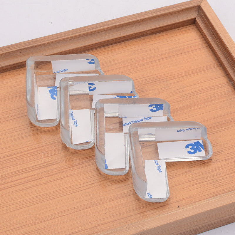 SafeEdge L – Baby Corner Protector (Clear Silicone)