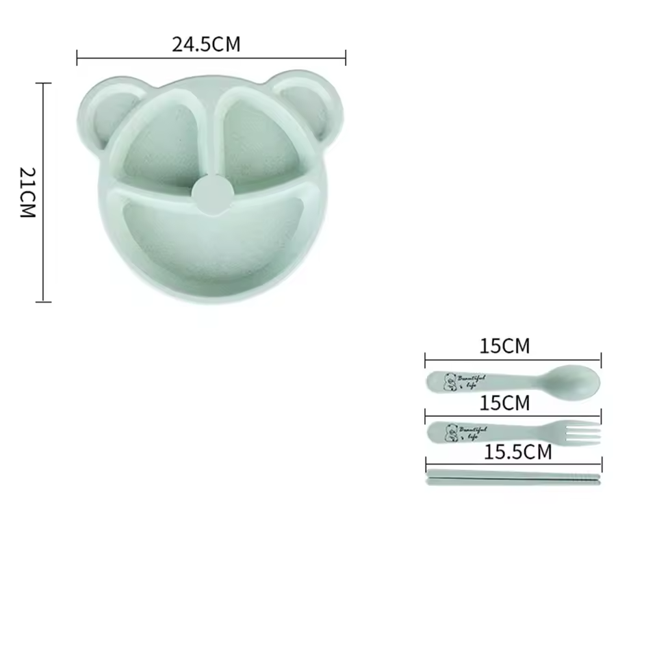 Easy Meal Kids Tableware β Eco-Friendly & Fun Mealtime Set
