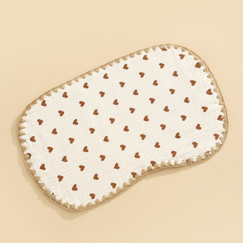 Soft Cotton Burp Cloth & Shoulder Pad for Babies (Multiple Designs)