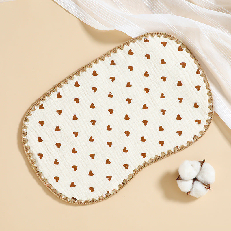 Soft Cotton Burp Cloth & Shoulder Pad for Babies (Multiple Designs)