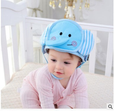Cartoon Baby Safety Helmet – Adjustable & Breathable