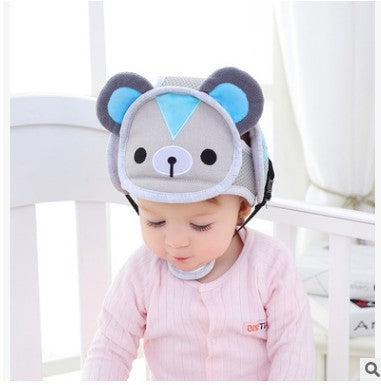 Cartoon Baby Safety Helmet – Adjustable & Breathable