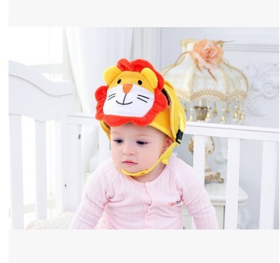 Cartoon Baby Safety Helmet – Adjustable & Breathable