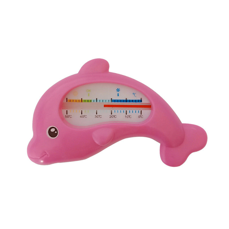 dolphin baby bath thermometer for checking bath water temperature