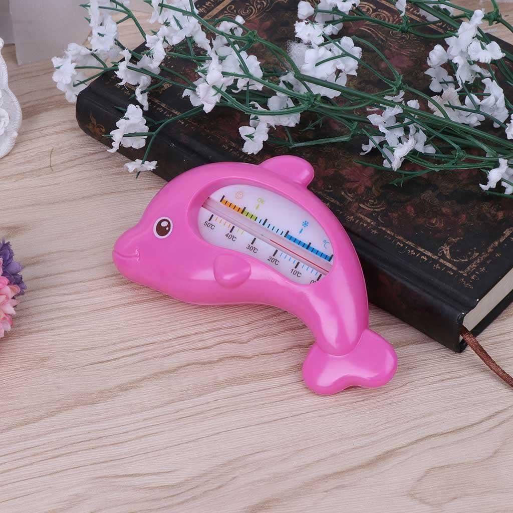 dolphin baby bath thermometer for checking bath water temperature