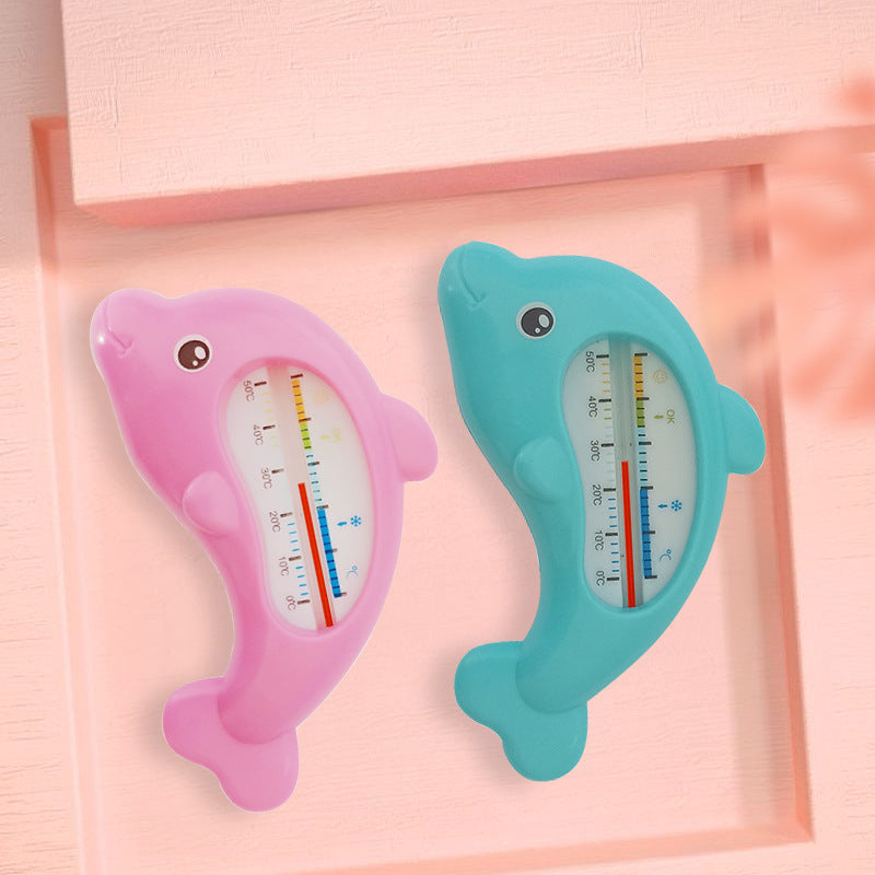 dolphin baby bath thermometer for checking bath water temperature