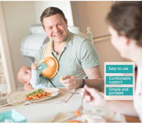 hands free baby bottle holder for feeding support
