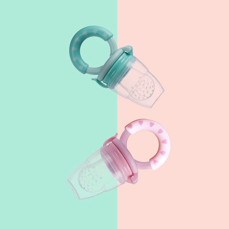 baby fruit feeder pacifier silicone teething and feeding tool
