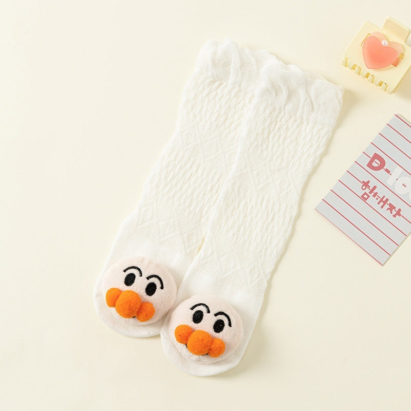 baby socks with cute duck design
