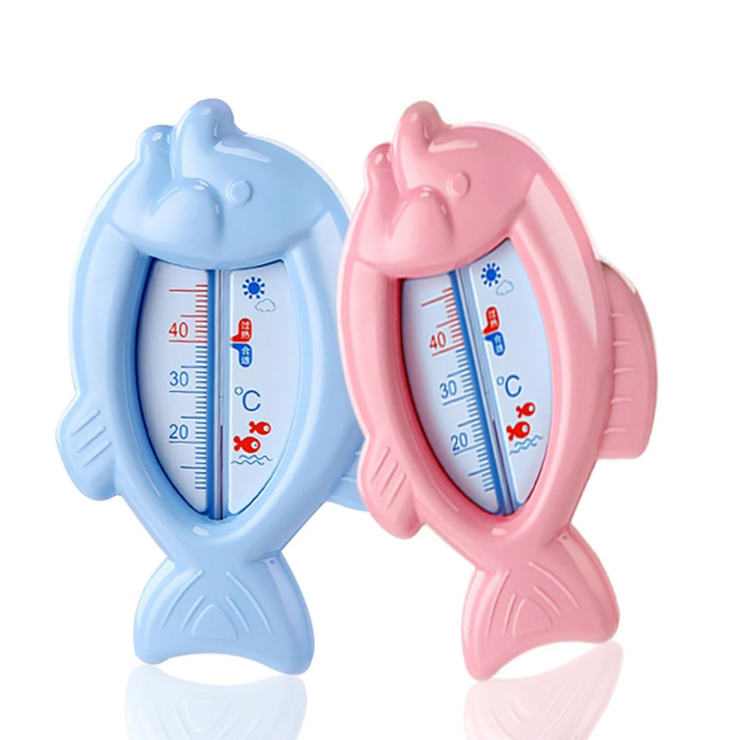 floating baby bath thermometer for checking water temperature

