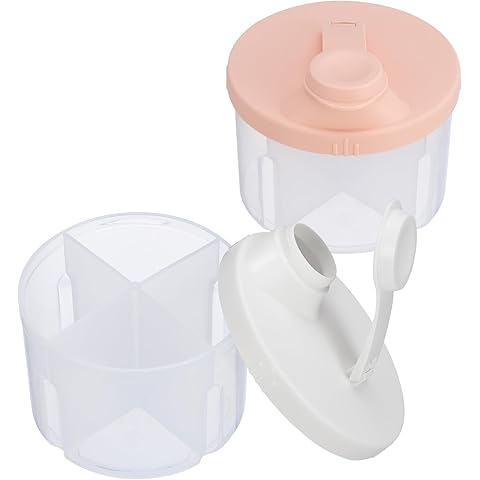 baby formula snack box 4 compartments storage container
