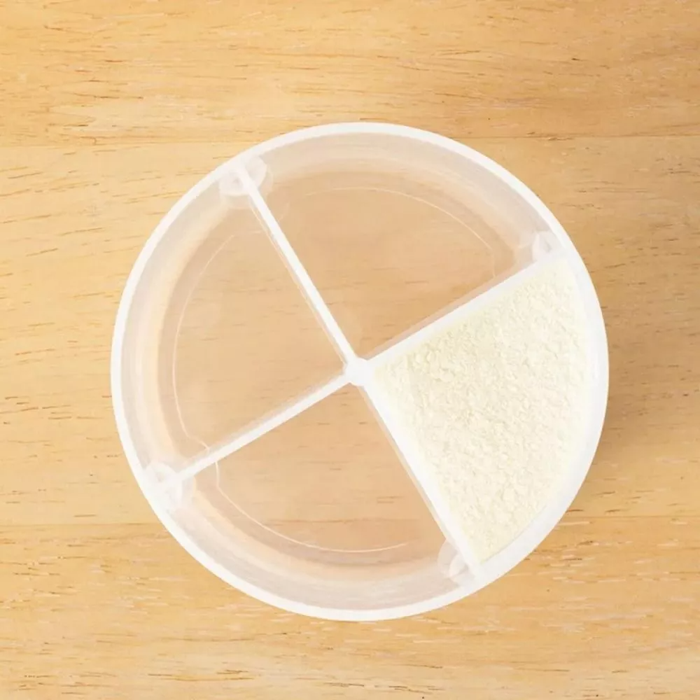 baby formula snack box 4 compartments storage container
