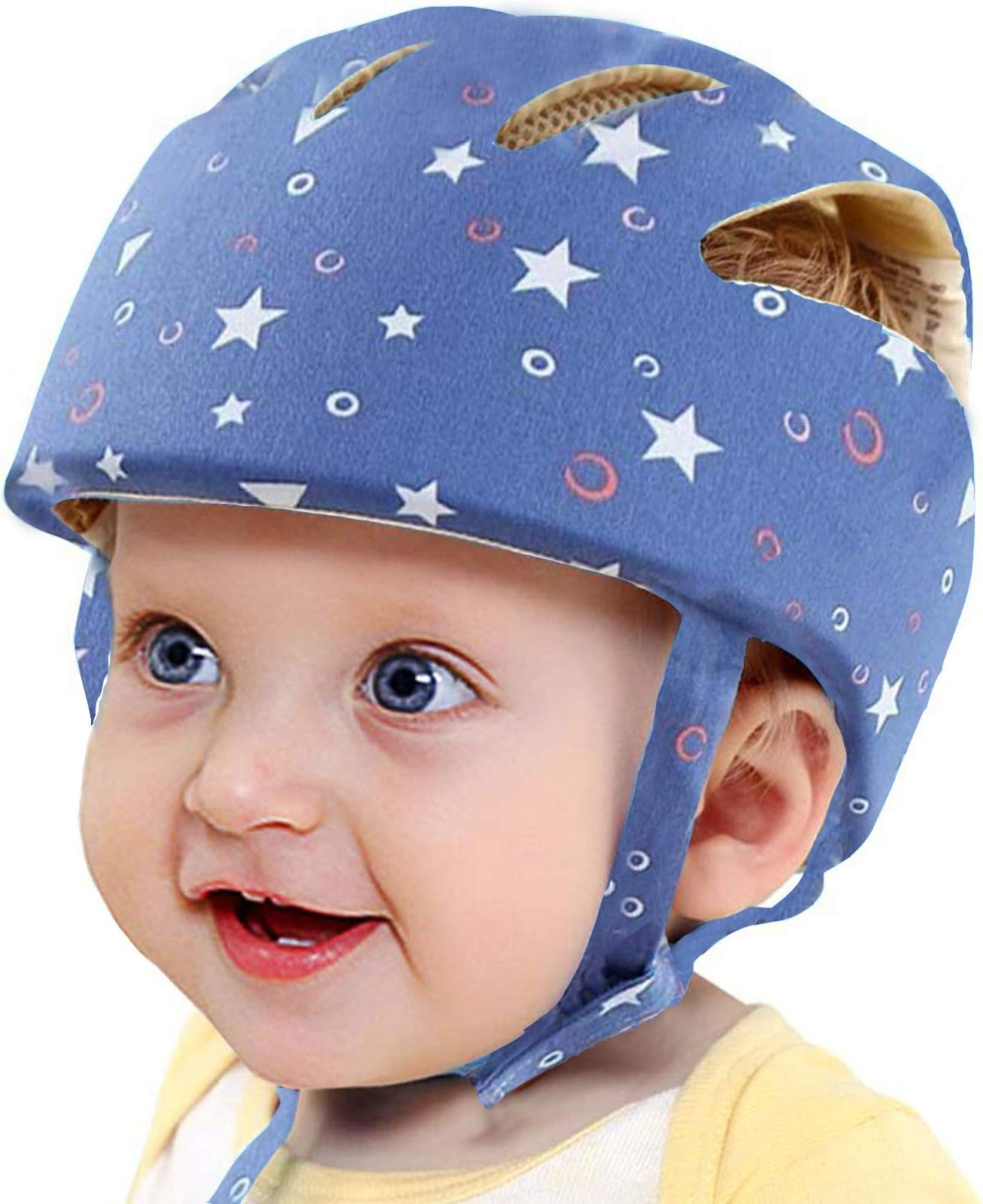 baby safety helmet soft padded head protection for crawling and first steps
