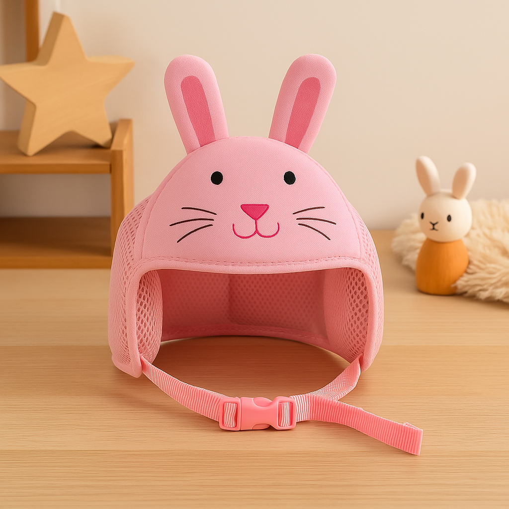 cartoon baby safety helmet for crawling and walking