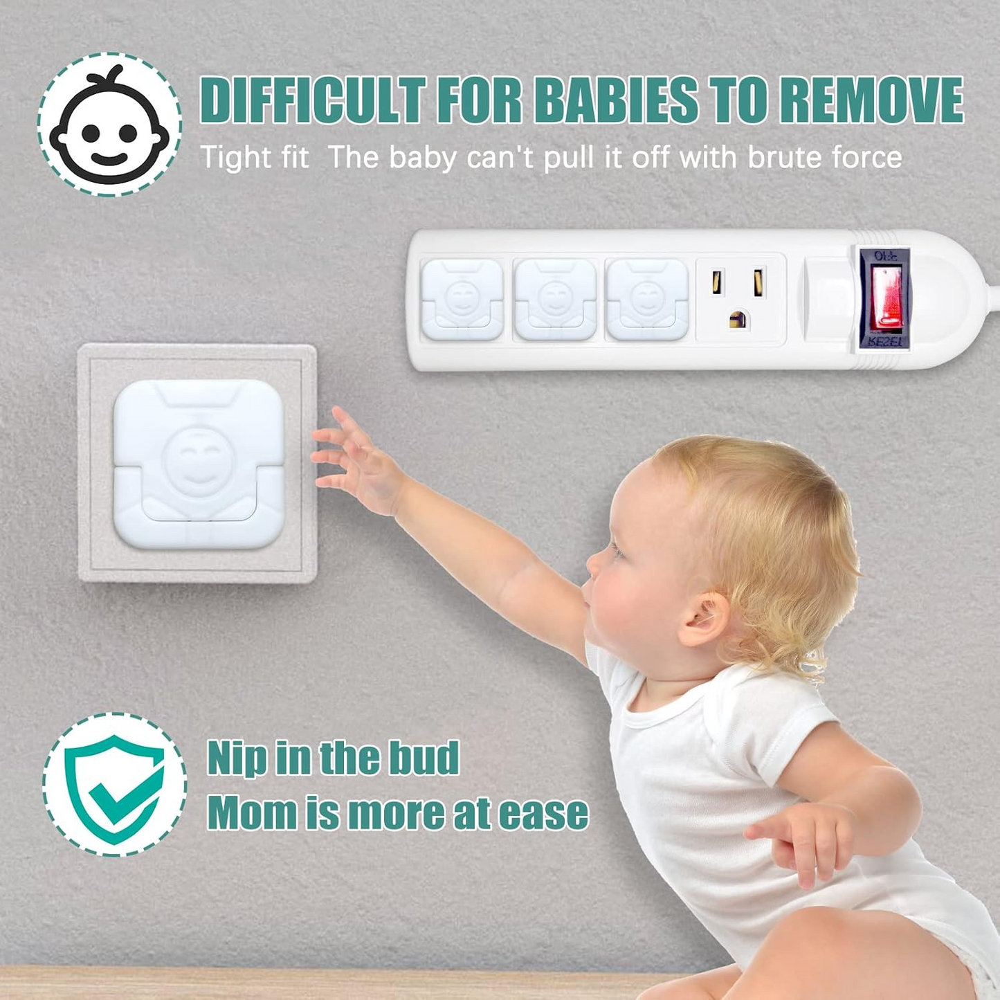 Kid Safe outlet protectors for electrical sockets