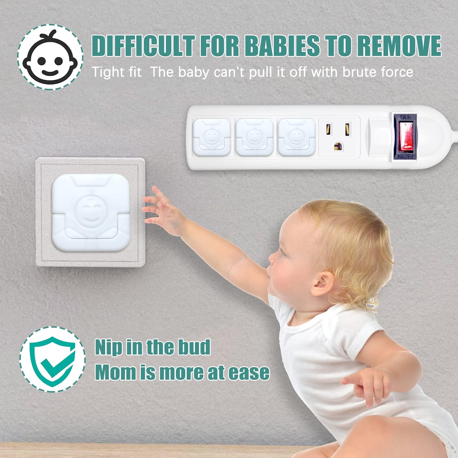 Kid Safe outlet protectors for electrical sockets