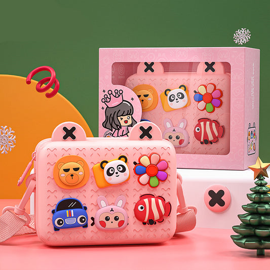 LittleSteps cartoon kids messenger bag