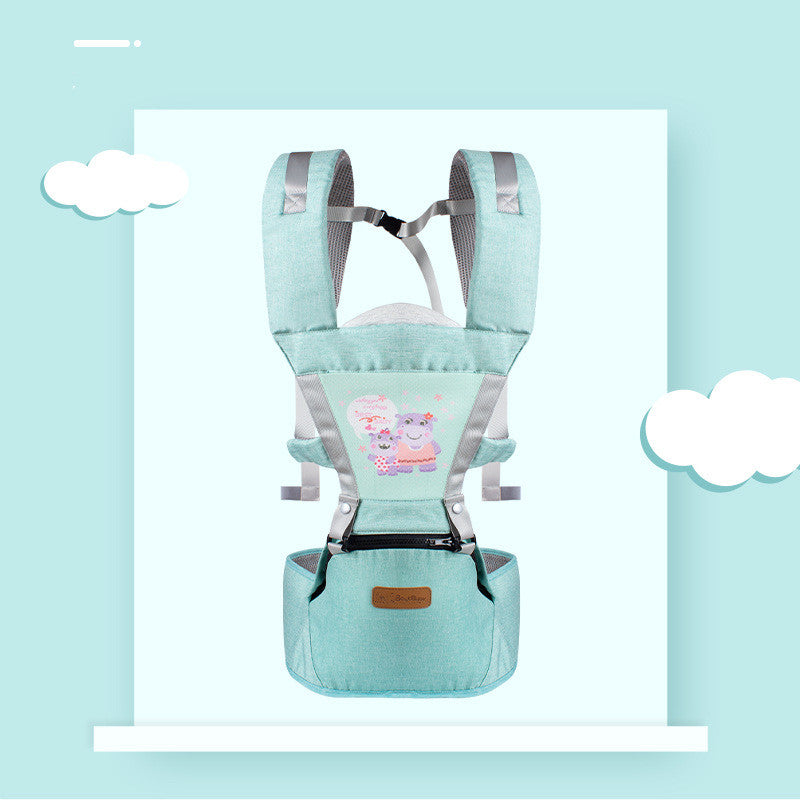 Multi-function baby waist stool carrier