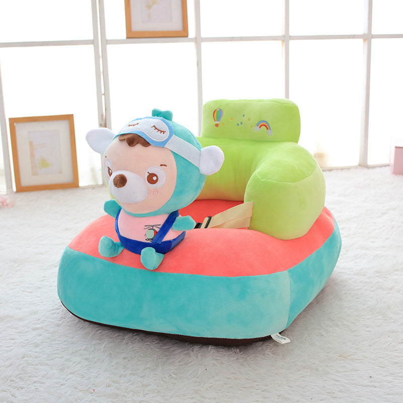 baby plush safety seat soft supportive toddler seating chair
