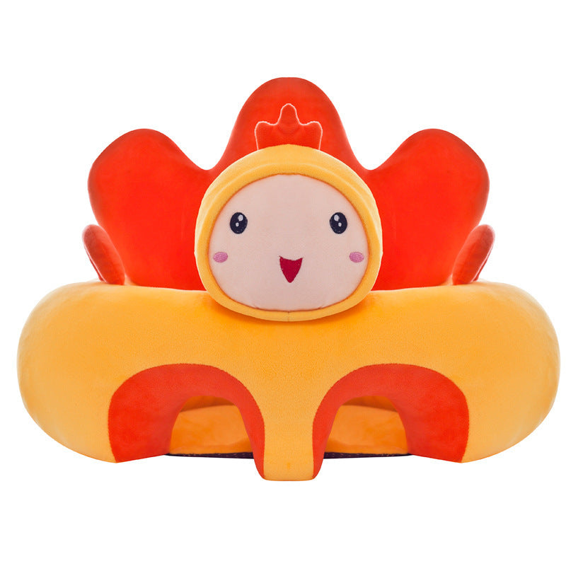 baby plush safety seat soft supportive toddler seating chair

