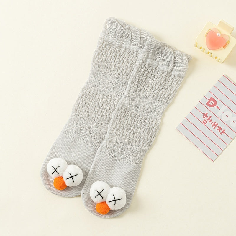 soft baby socks suitable for warm weather